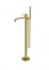 Lavita Bateria wannowa wolnostojąca Orion Brushed Gold 5900378341680